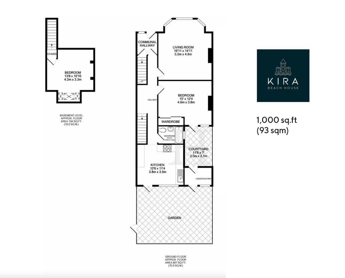 Kira Beach House, Hove Beach Екстер'єр фото