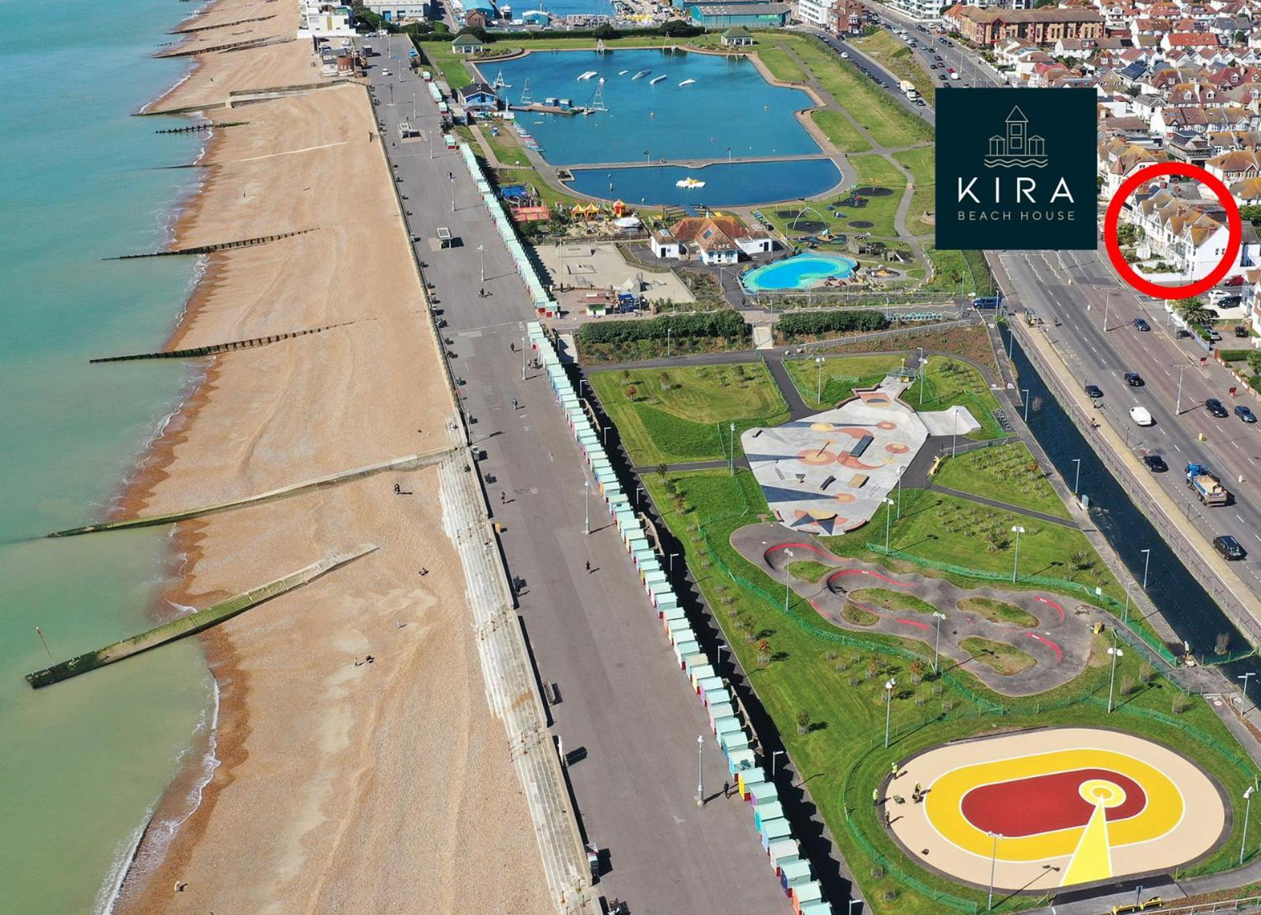 Kira Beach House, Hove Beach Екстер'єр фото